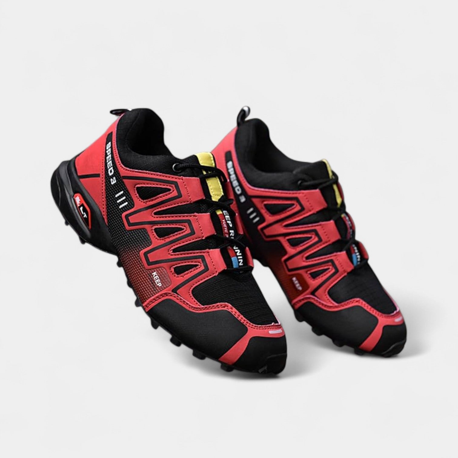 OrthoStride Obsidian - Scarpe da trekking ortopediche per passi senza dolore e sostegno naturale (Unisex)
