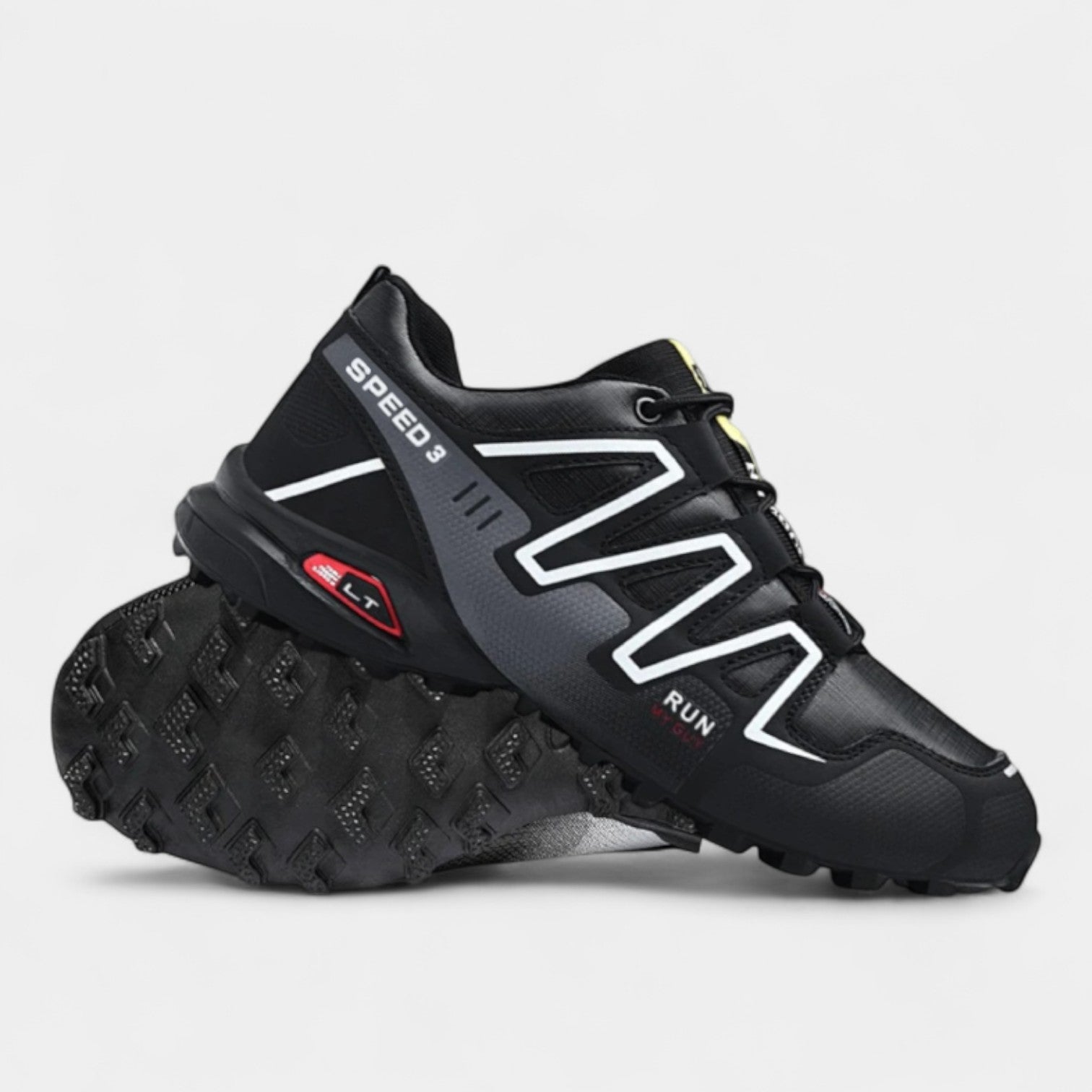 OrthoStride Obsidian - Orthopädische Wanderschuhe für schmerzfreie Schritte & natürliche Unterstützung (Unisex)