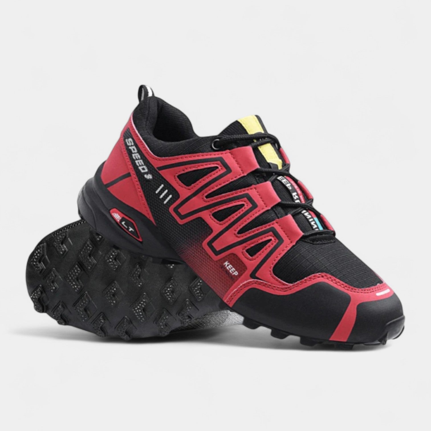 OrthoStride Obsidian - Scarpe da trekking ortopediche per passi senza dolore e sostegno naturale (Unisex)