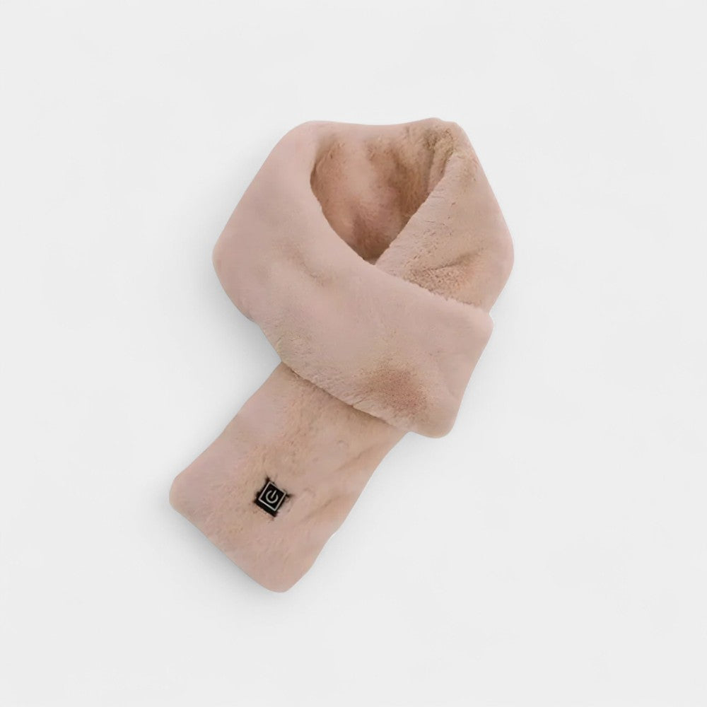 ThermaScarf™ Heated Winter Scarf – Plush, Adjustable & USB-Powered Warmth