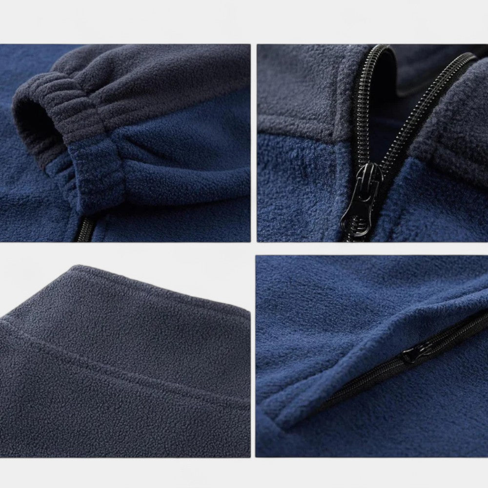 BreezeGuard™ Men’s Windbreaker Fleece Jacket