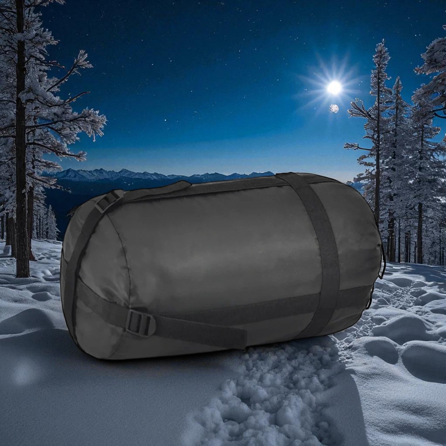 Sacco a pelo in piuma ultraleggero - Impermeabile, per il freddo estremo (fino a -5 °C)