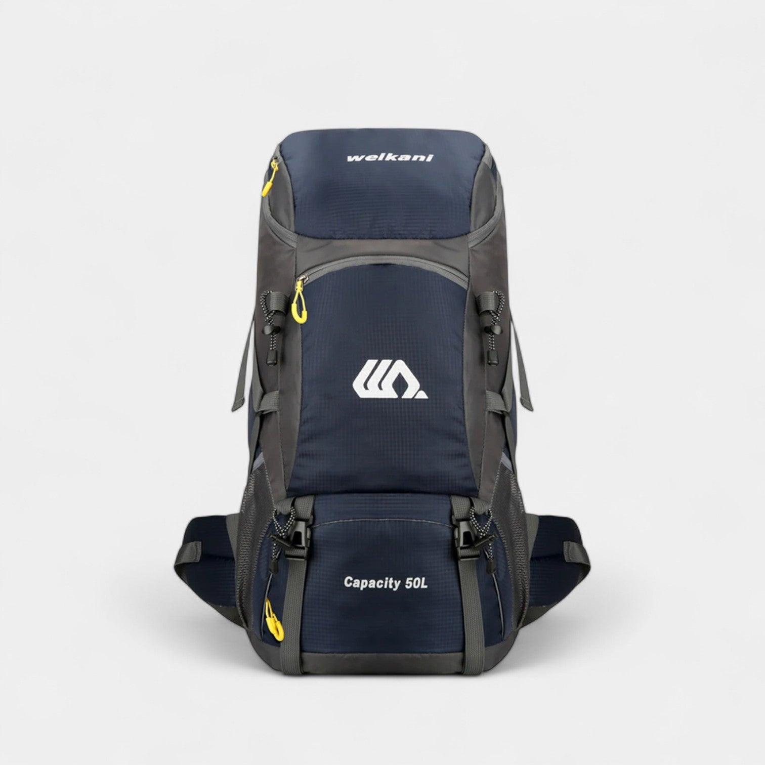 TrailPro 50L Hiking Backpack – Breathable Comfort, Smart Storage & Trail-Ready Safety