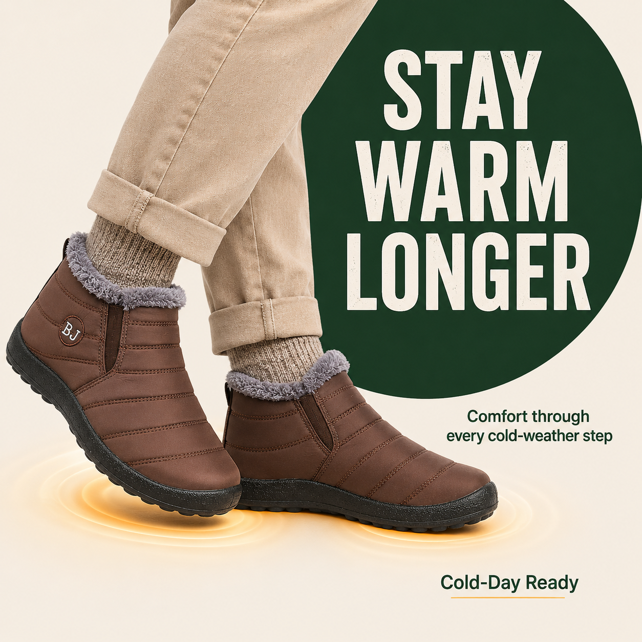 GlideSure™ Women’s Waterproof Fleece-Lined Shoes