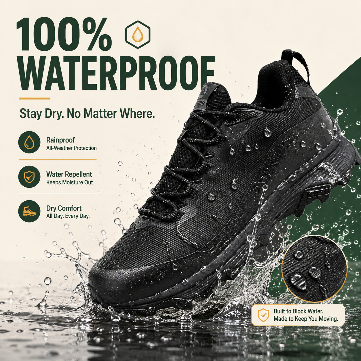 HikeUp™ Wasserdichte Trailrunningschuhe für Männer