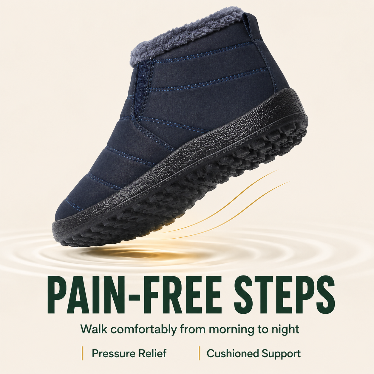 GlideSure™ Women’s Waterproof Fleece-Lined Shoes