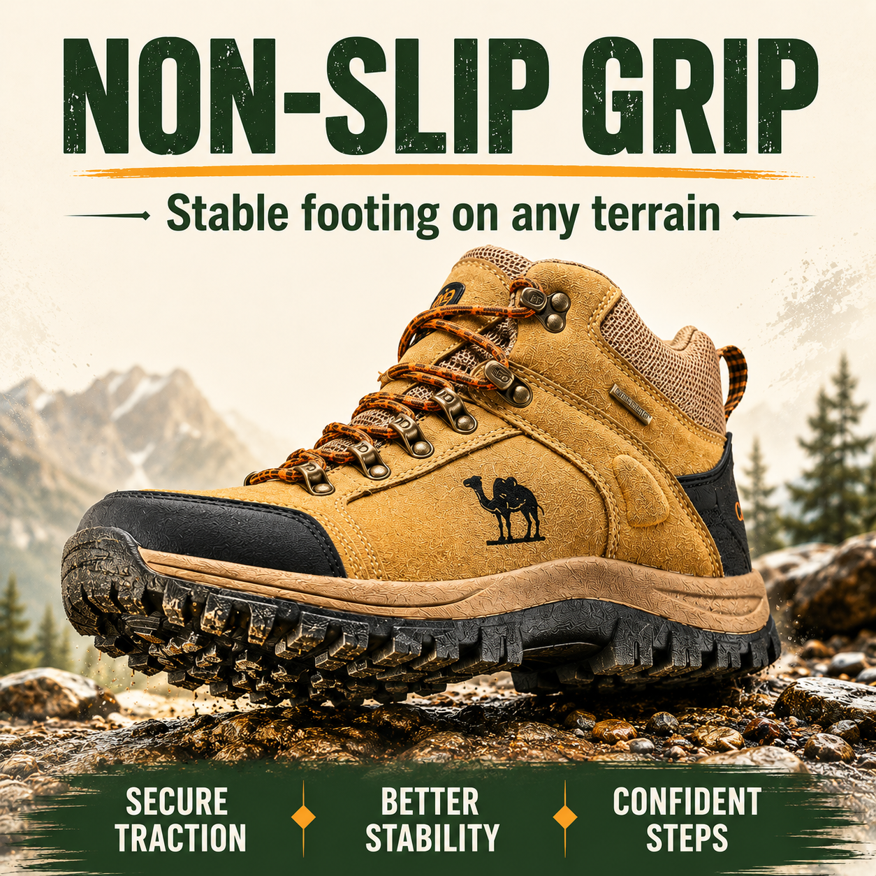 ArcticTrail™ Herren-Winterwanderstiefel mit Fleece-Futter