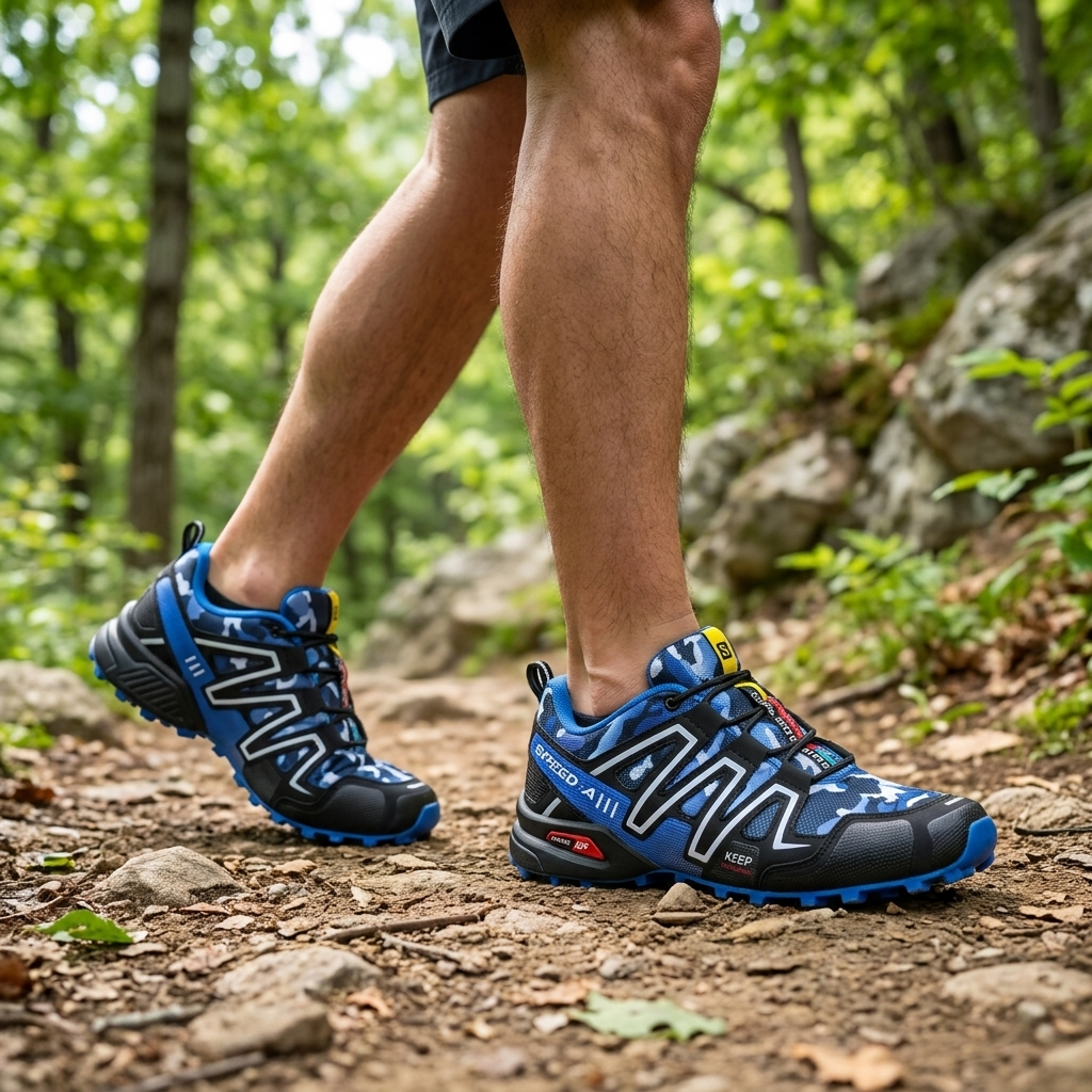 OrthoStride Terrain — Orthopedic Hiking Shoes for Pain-Free Steps & Natural Support (Unisex)
