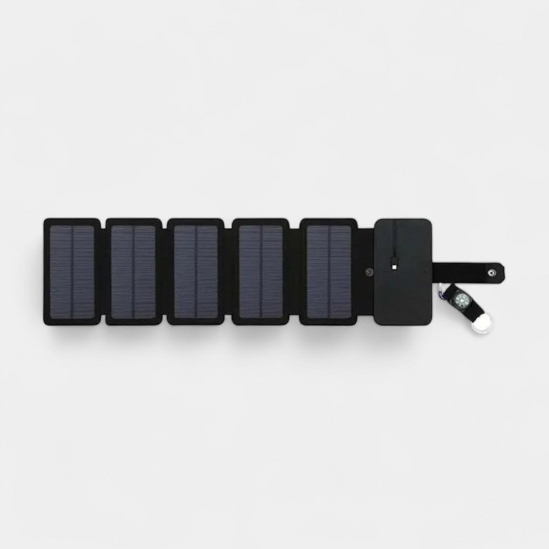 SunCharge™ Powerbank portatile con pannello solare - Trekking e escursioni