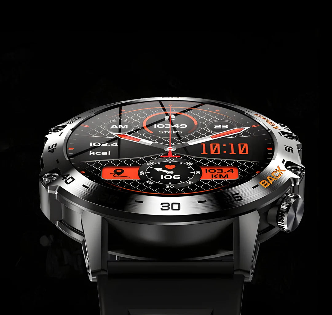 IronTrack™ Men’s Waterproof Sports Watch