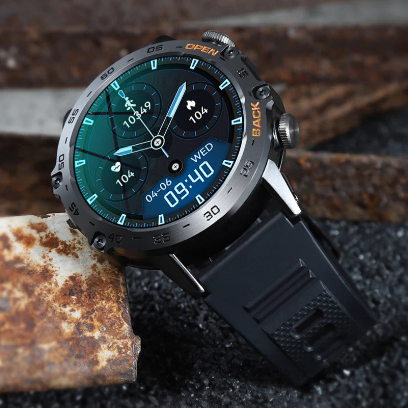 IronTrack™ Men’s Waterproof Sports Watch