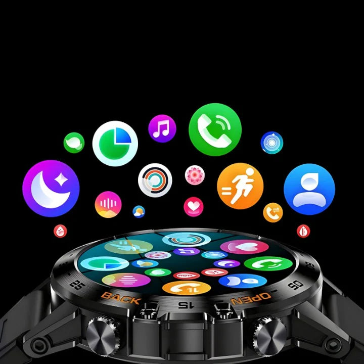 IronTrack™ Men’s Waterproof Sports Watch