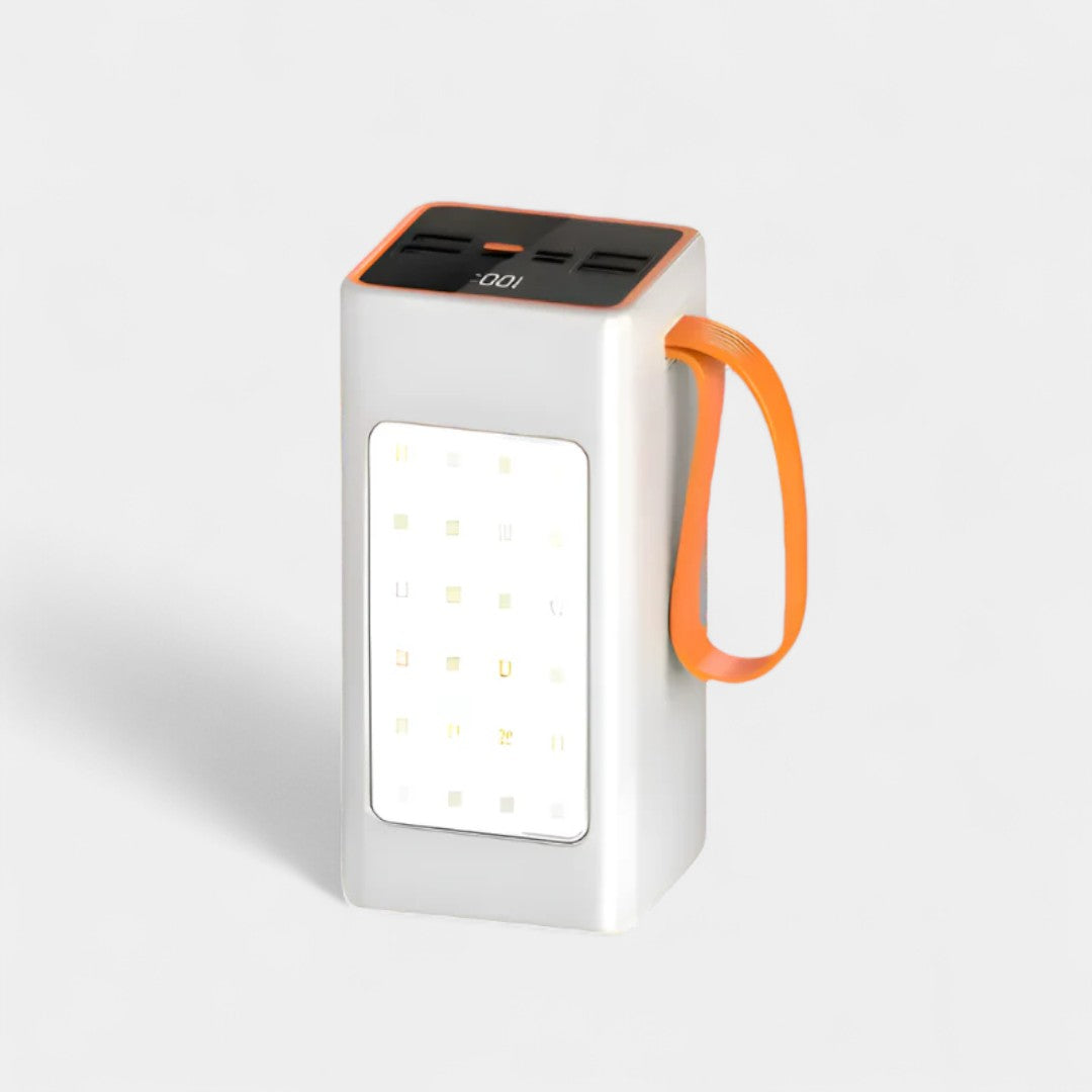 PowerBank 100 000 mAh - Chargement super rapide et lampe de poche LED