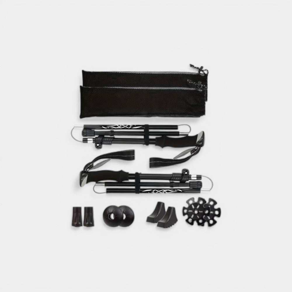 SummitStride™ Lightweight 7075 Aluminum Folding Hiking Stick