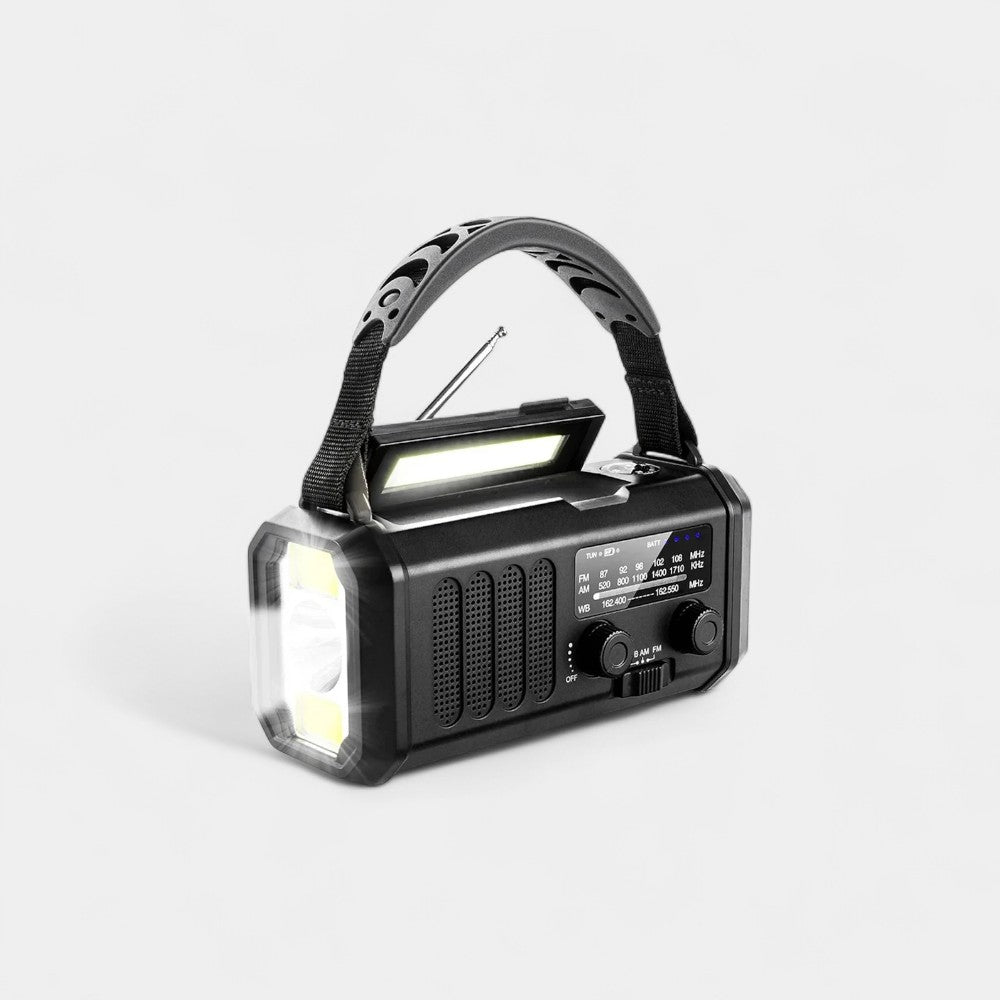 Solaraid™ Emergency Solar Crank Radio