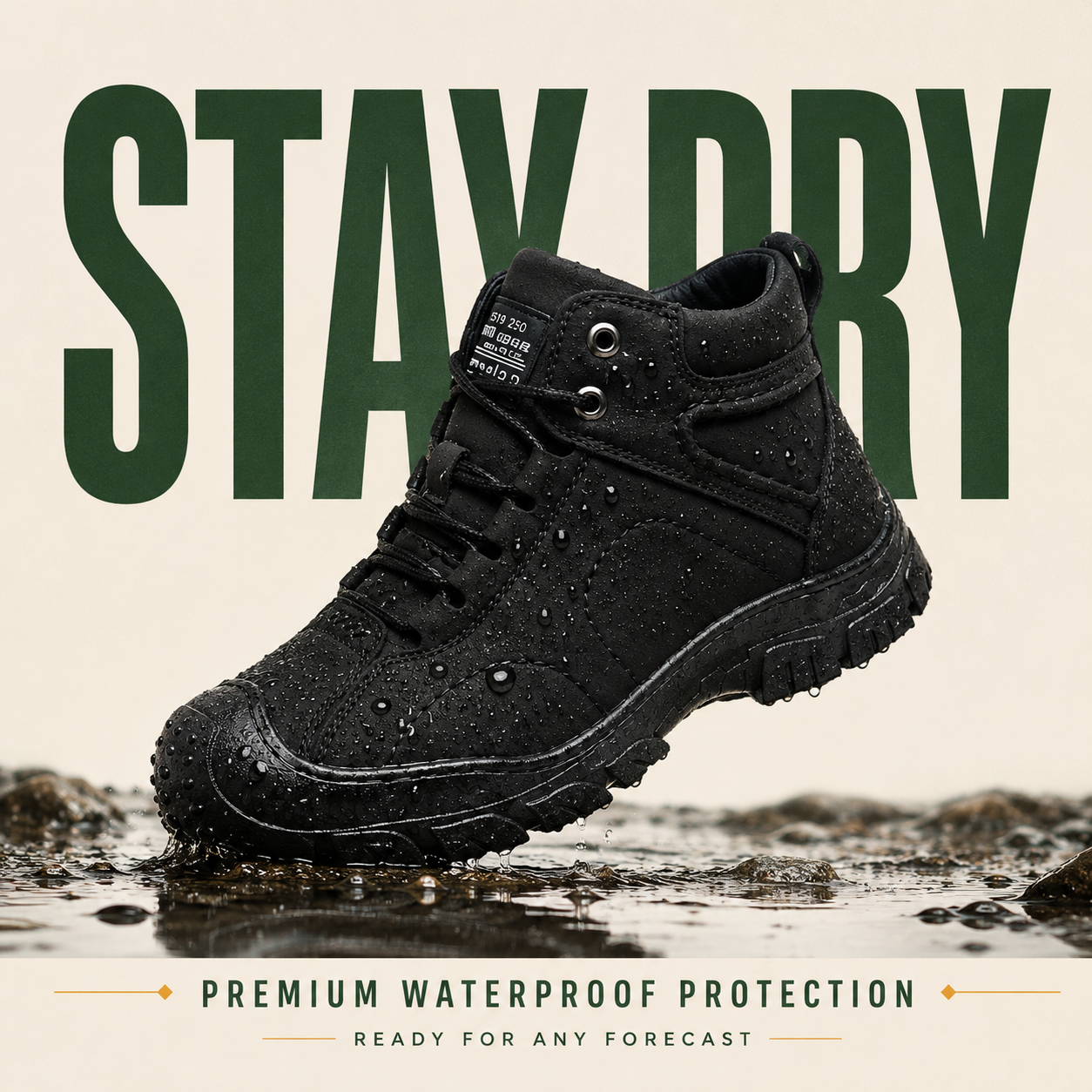 GlacierStep™ Men’s Waterproof Fleece-Lined Boots