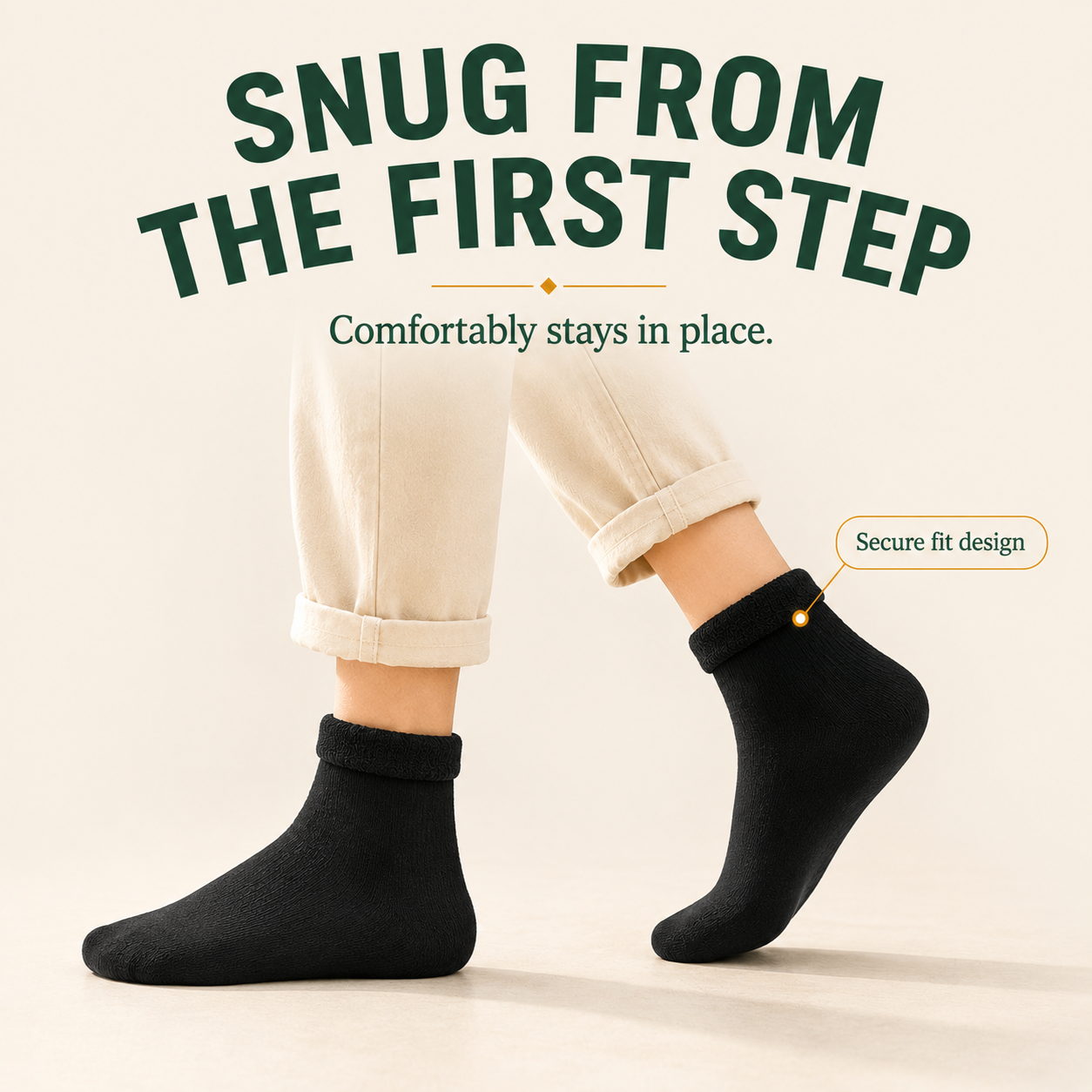 ArcticStep™ Fleece-gefütterte Socken für kaltes Wetter