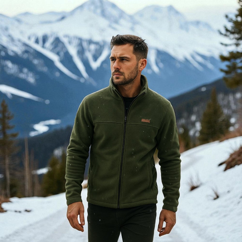 BreezeGuard™ Men’s Windbreaker Fleece Jacket