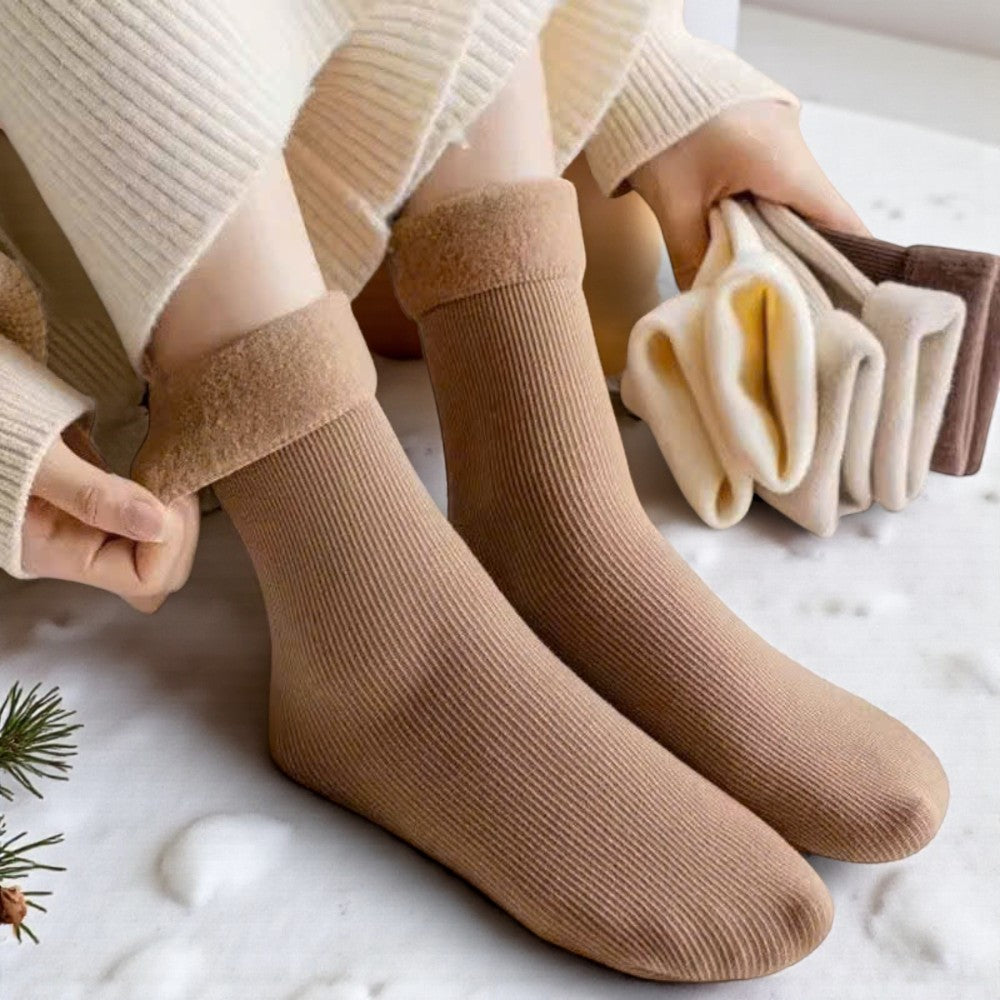 Chaussettes thermiques ThermaSoft™ doublées de polaire