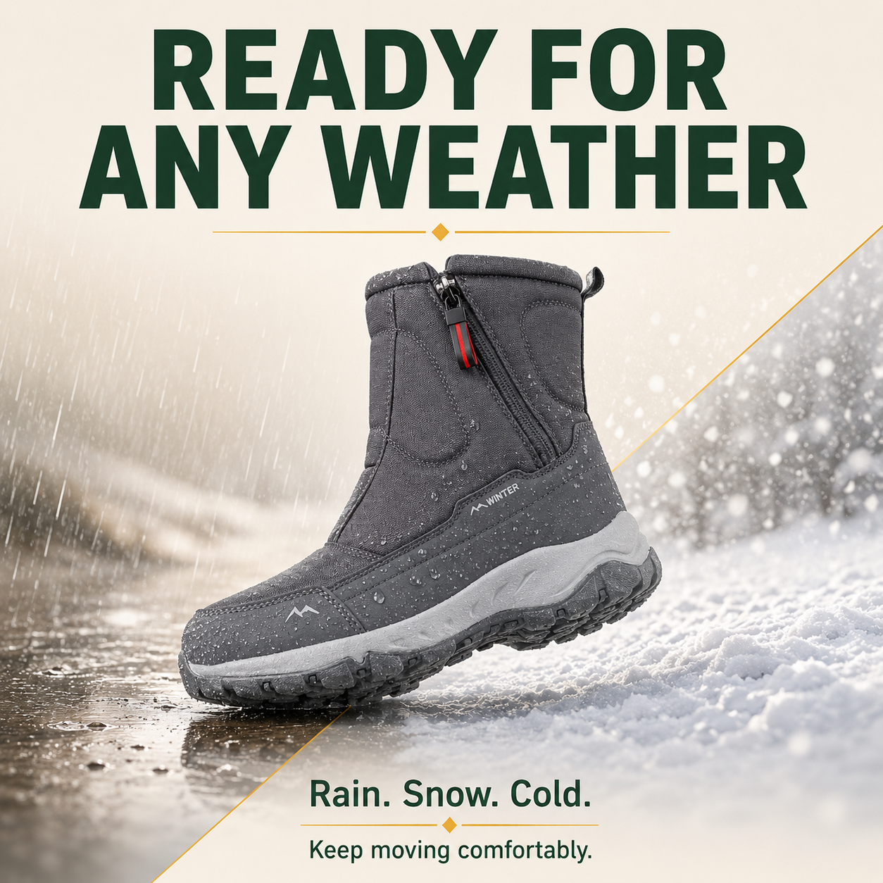 GlacierTrek™ Women’s Waterproof Thermal Boots