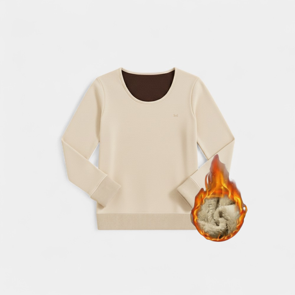 ThermoLayer™ thermo-onderhemd met fleecevoering voor dames