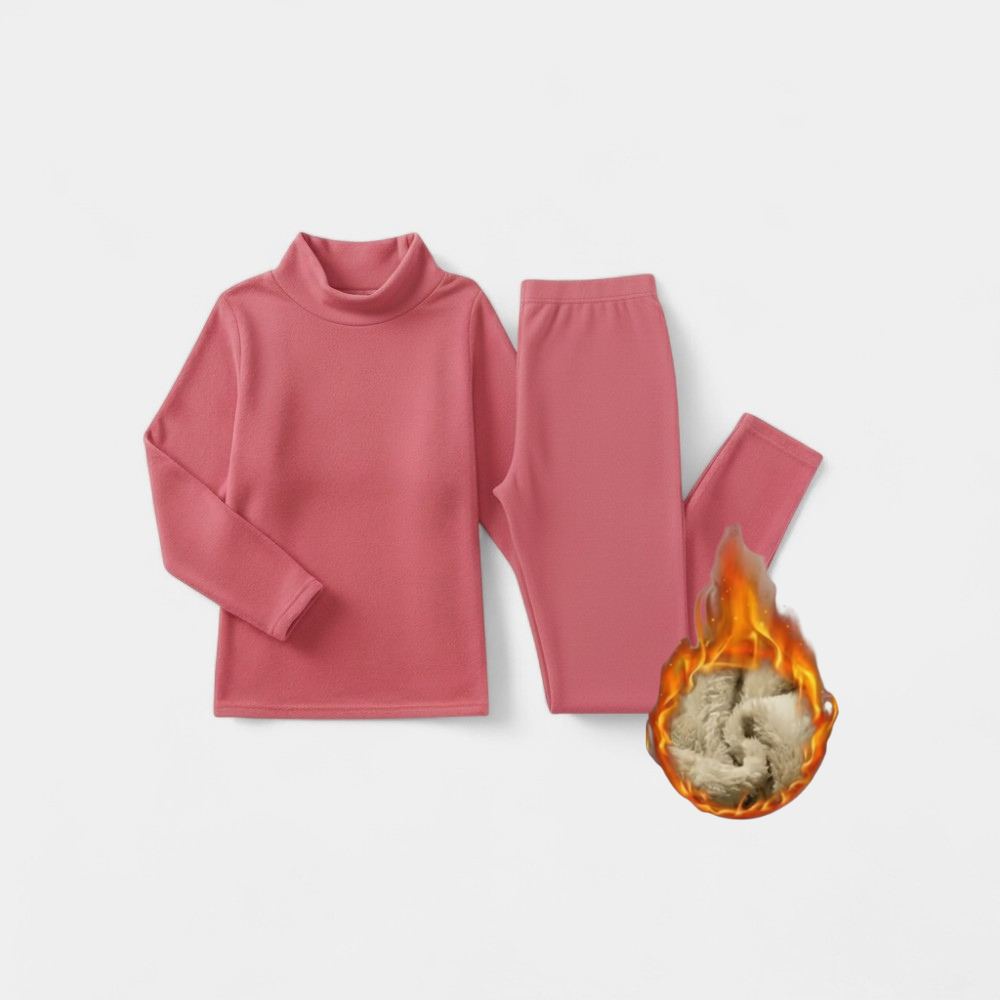 Ensemble de sous-vêtements thermiques doublés en polaire pour femmes ArcticLuxe™