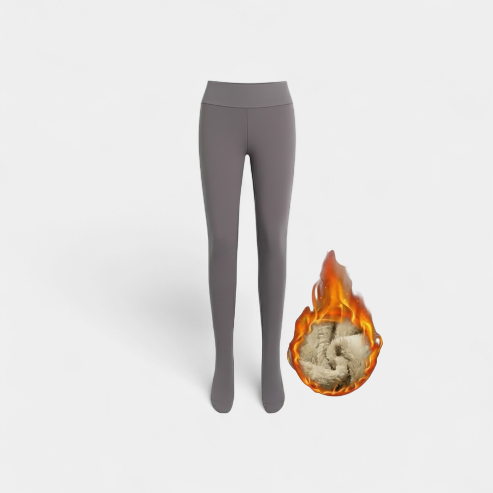 GlaciLuxe™ Leggings d'hiver doublés en polaire pour femmes
