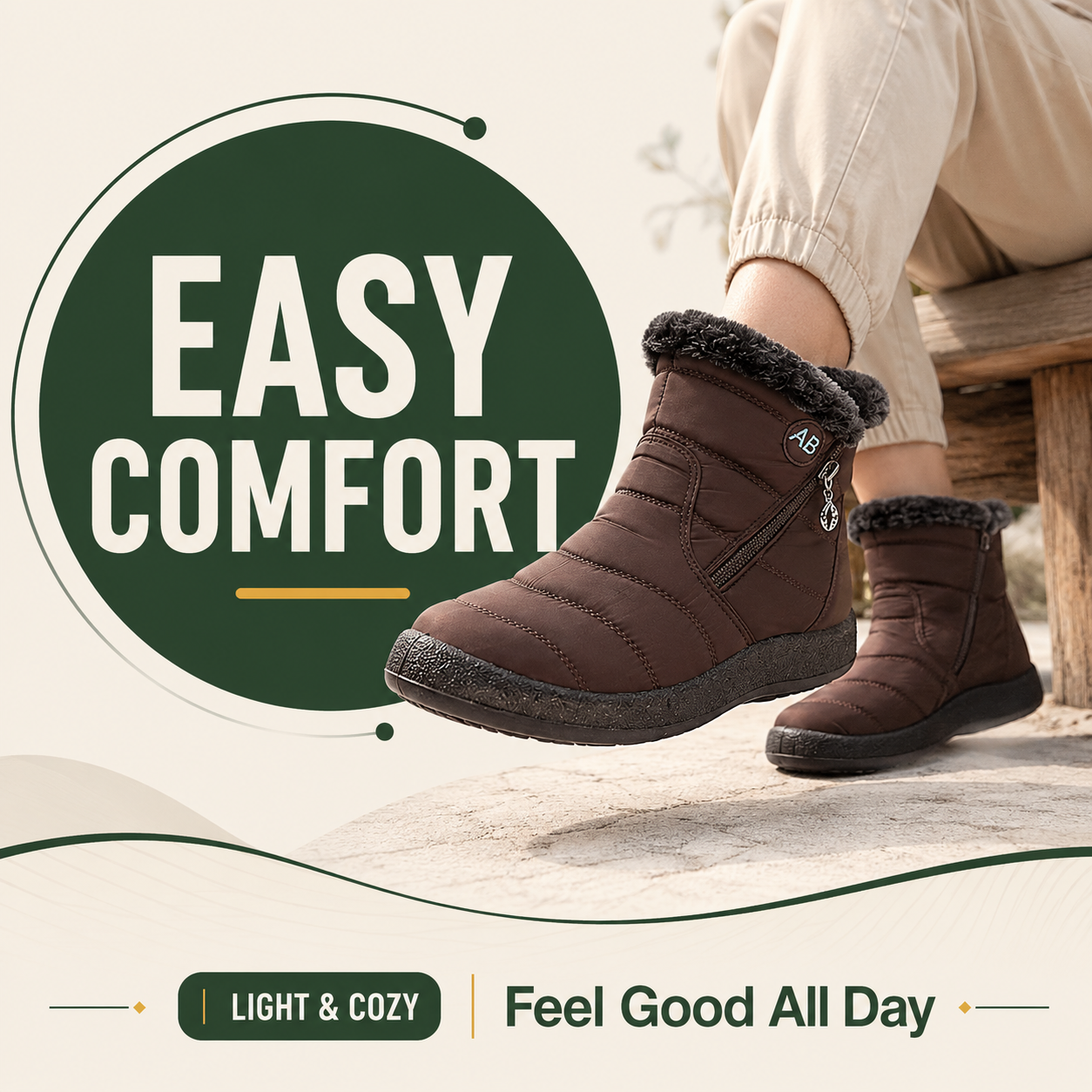 FrostTrek™ Women's Waterproof Fleece-Lined Winter Boots