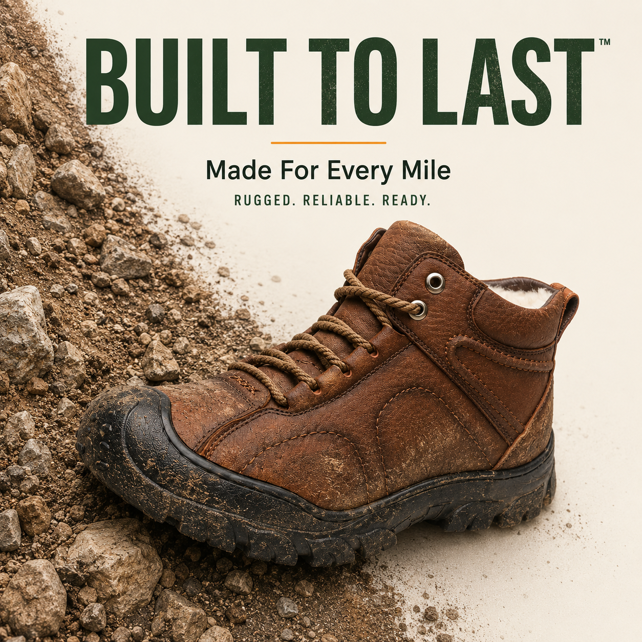 GlacierStep™ Men’s Waterproof Fleece-Lined Boots