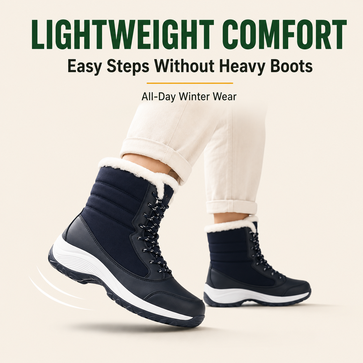 FrostHaven™ Women’s Waterproof Snow Boots