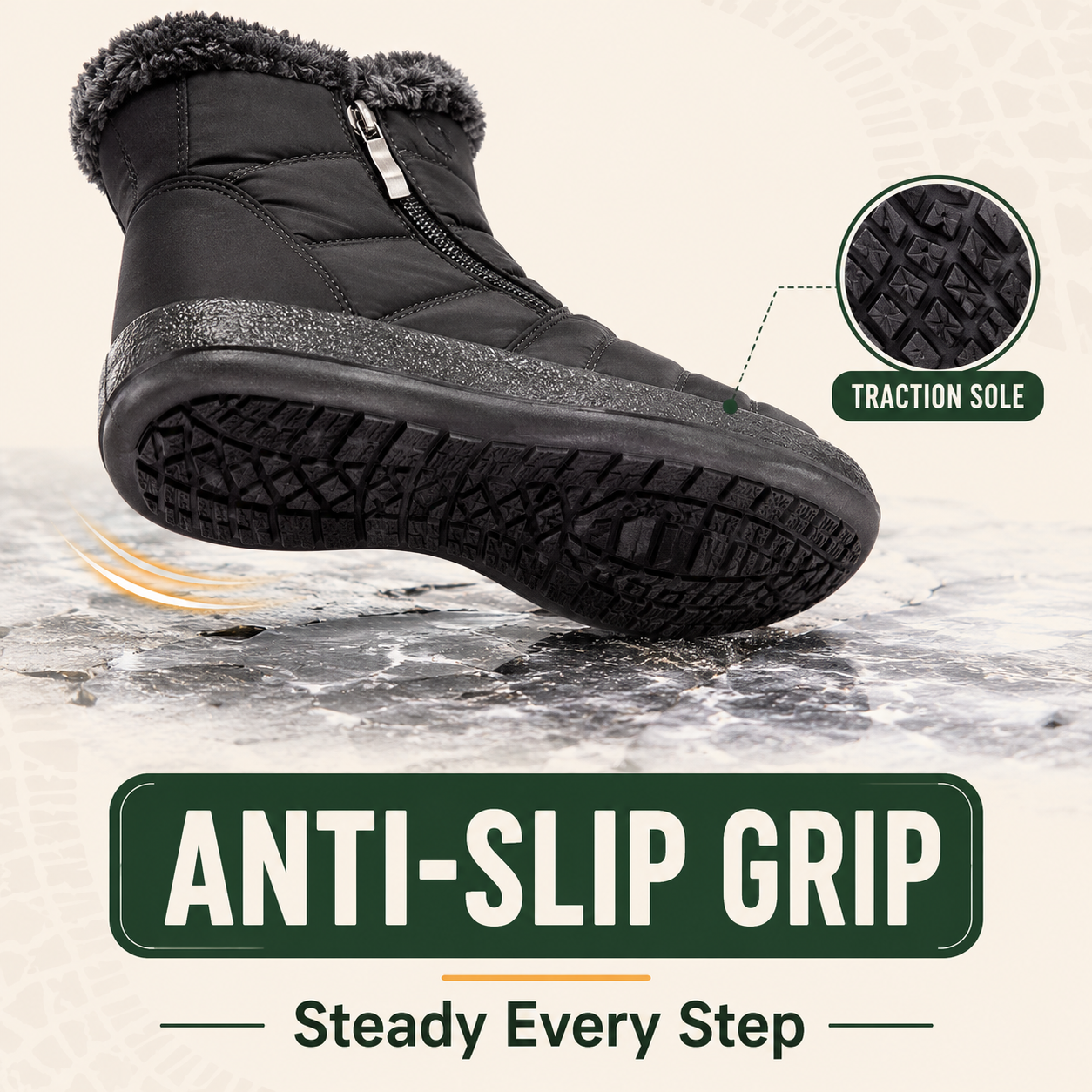 FrostTrek™ Women's Waterproof Fleece-Lined Winter Boots