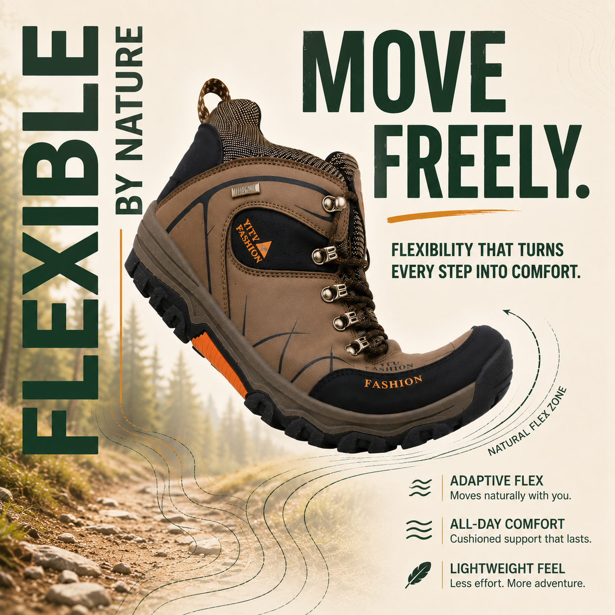 AlpineGuard™ Ski- und Wanderschuhe für Männer