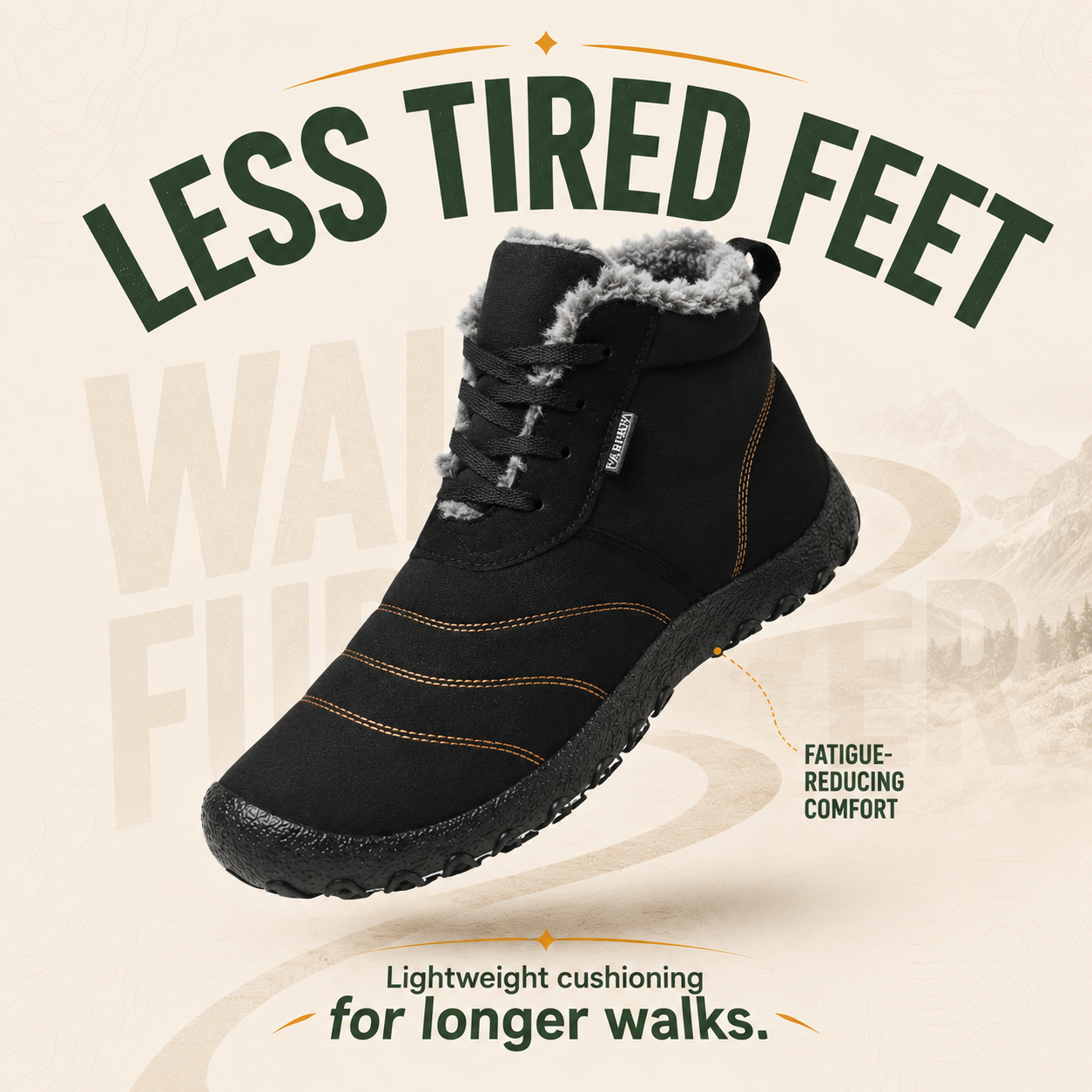 StrideCore™ Men’s Orthopedic Winter Boots