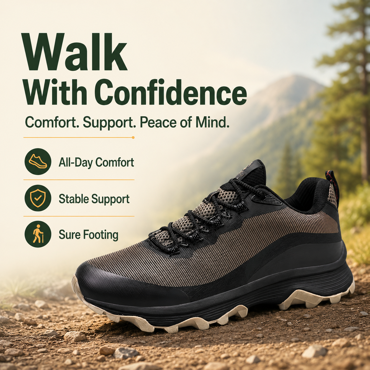 HikeUp™ Wasserdichte Trailrunningschuhe für Männer
