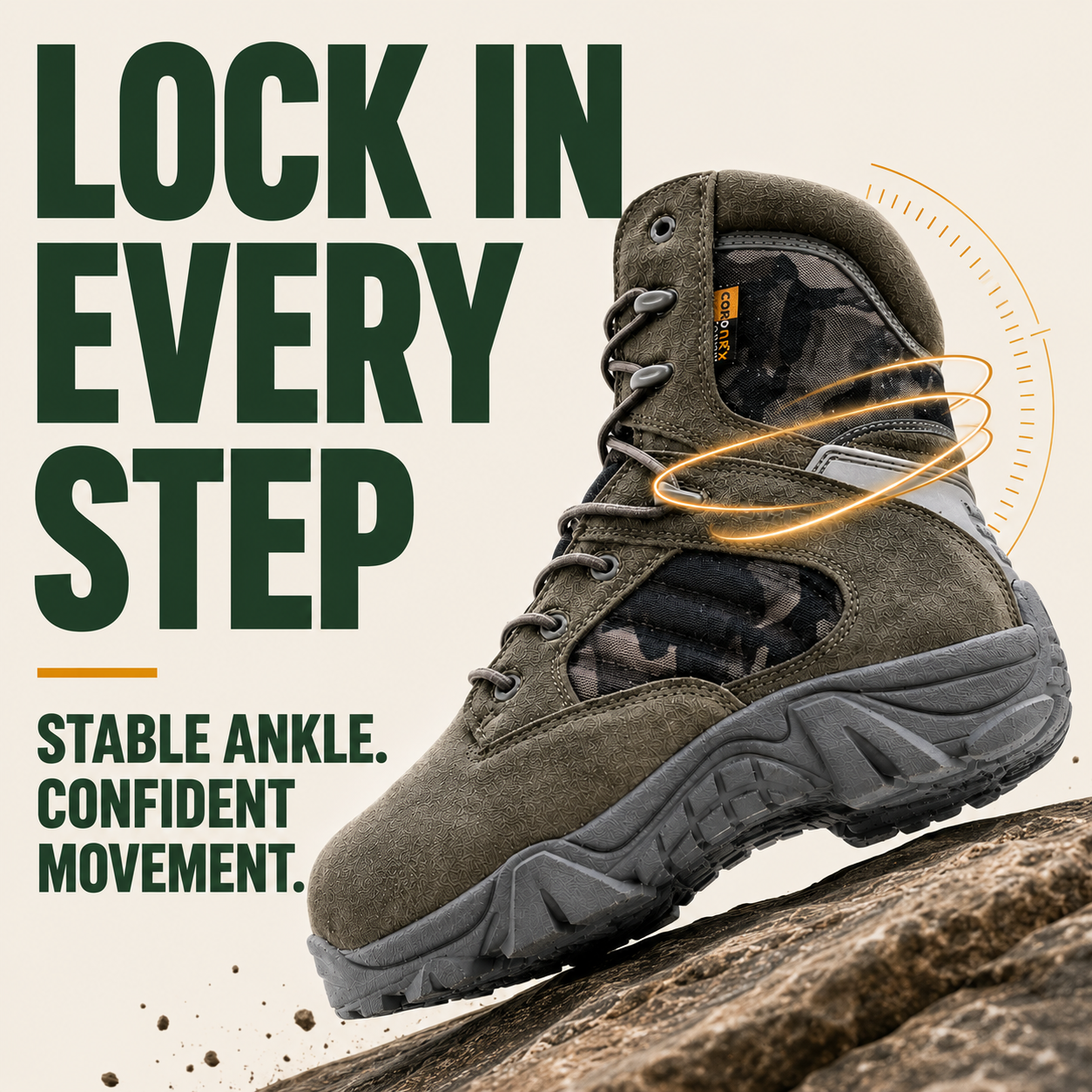 DeltaTrek™ Men’s Light-Duty Tactical Boots