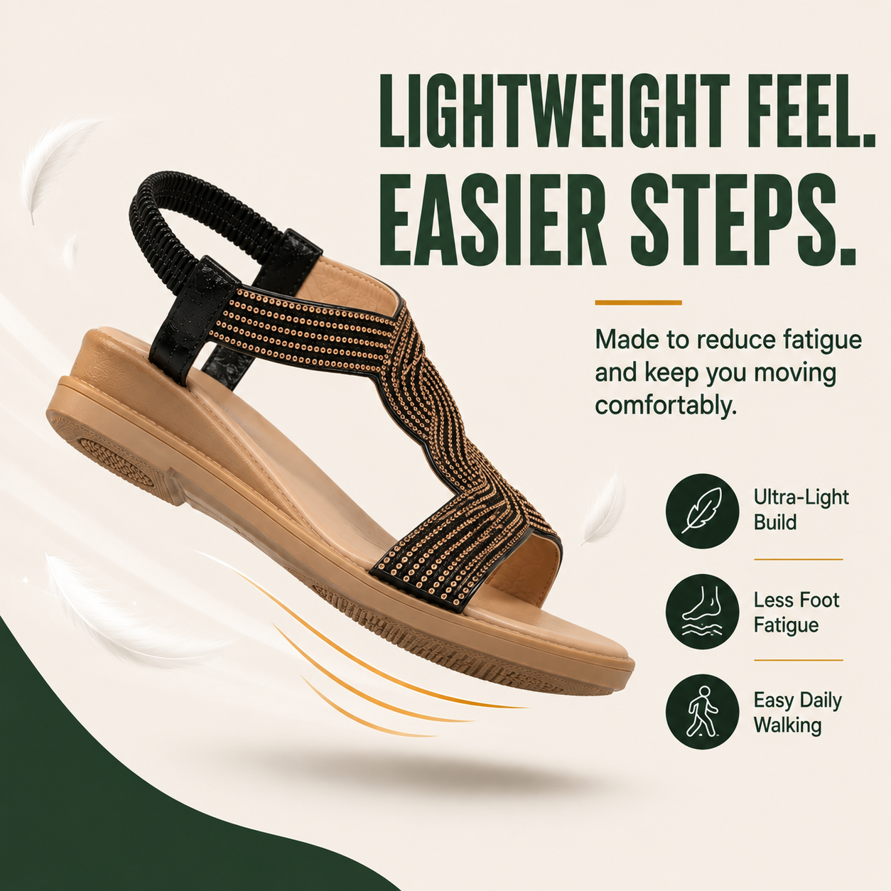 StrideSoft™ Orthopädische Komfort-Sandalen für Frauen