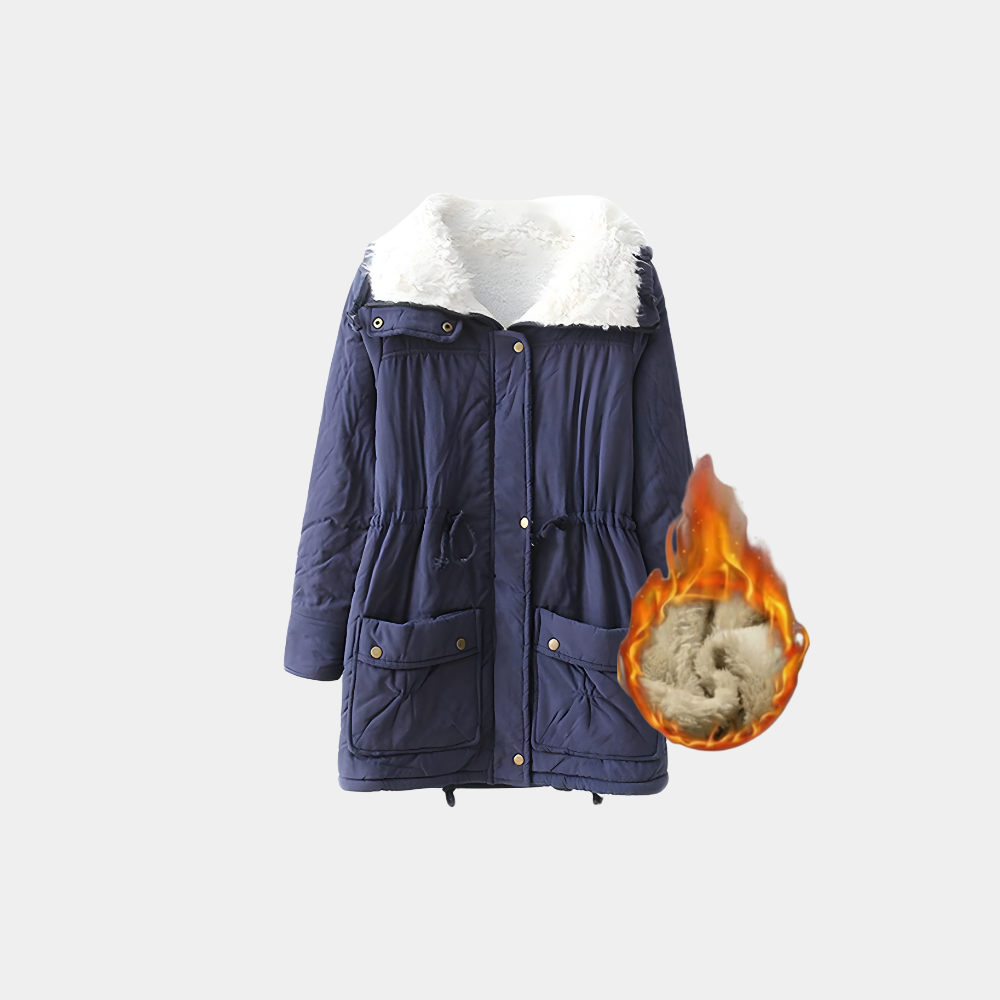 IcePeak™ dames fleece gevoerd winterjack met capuchon