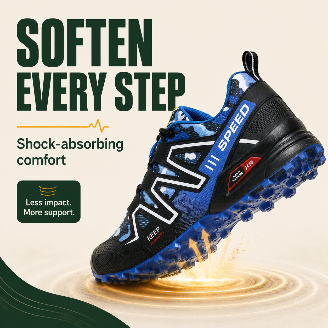 OrthoStride Terrain — Orthopedic Hiking Shoes for Pain-Free Steps & Natural Support (Unisex)