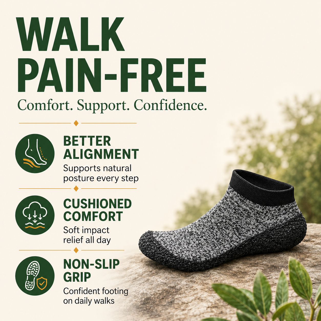 StrideFlex™ Orthopedic Sock Shoes