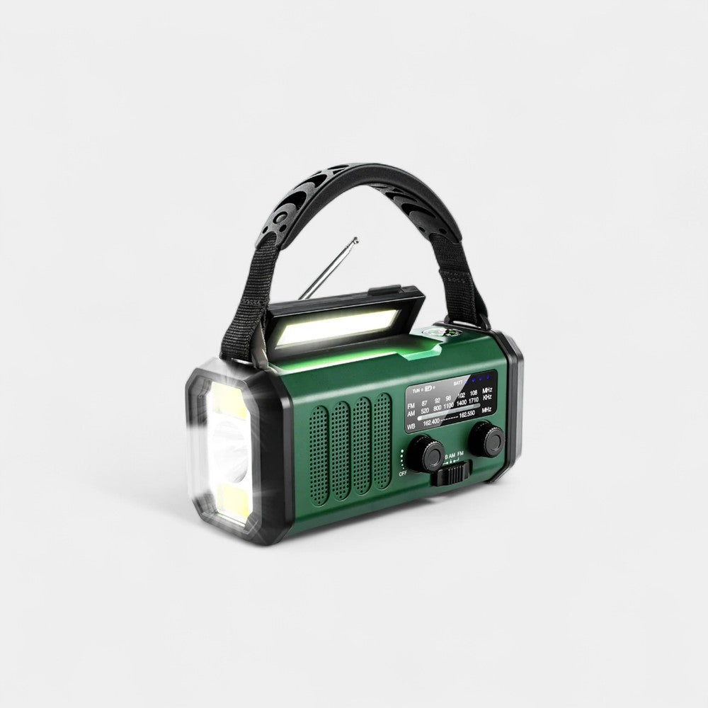 Solaraid™ Emergency Solar Crank Radio