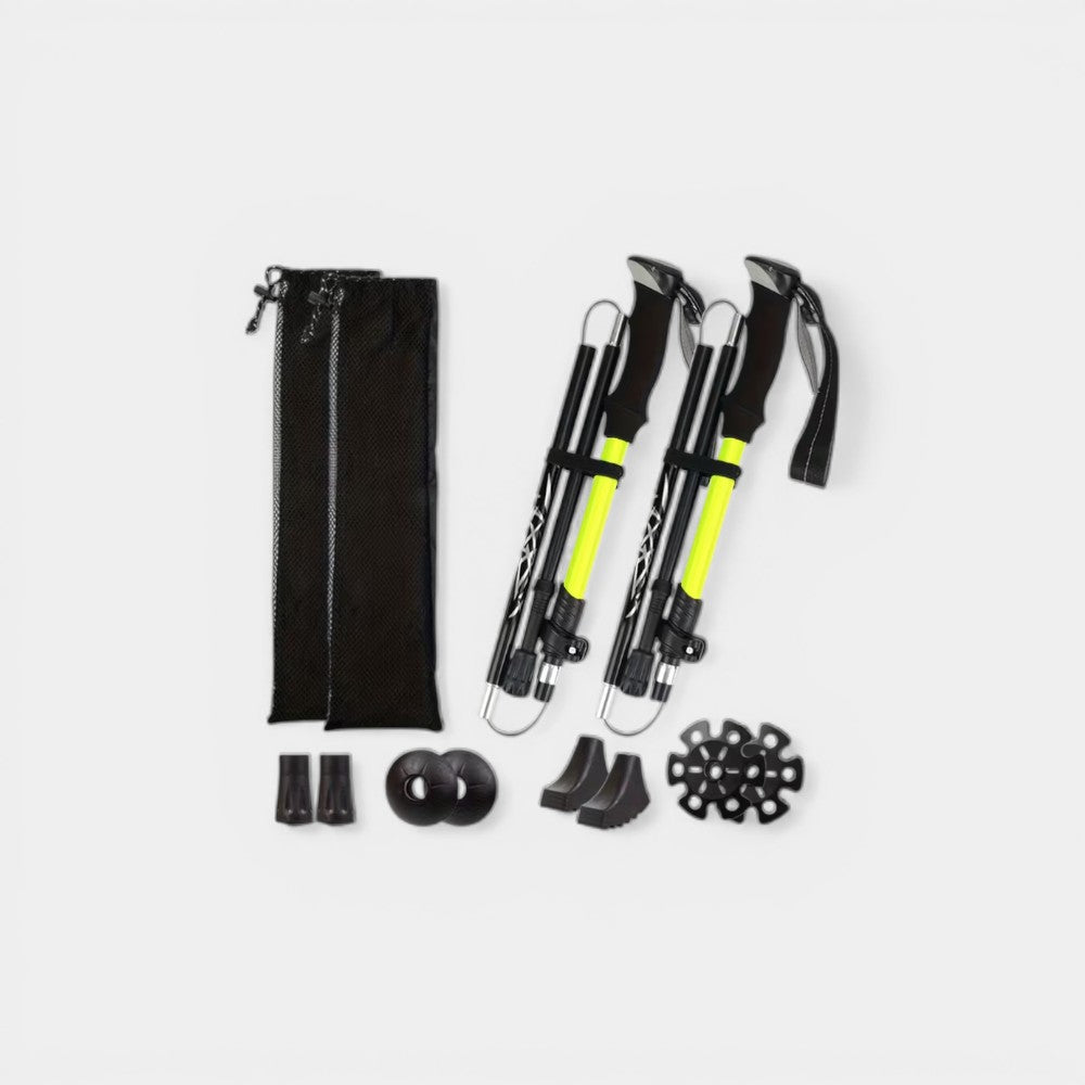 SummitStride™ Lightweight 7075 Aluminum Folding Hiking Stick