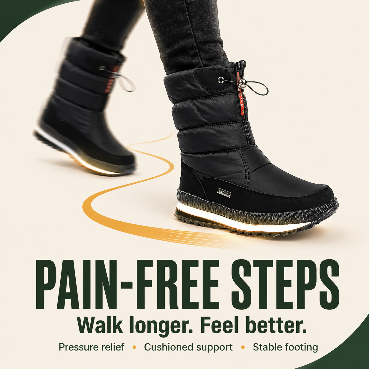 SnowTrek™ Women’s Fleece-Lined Winter Boots