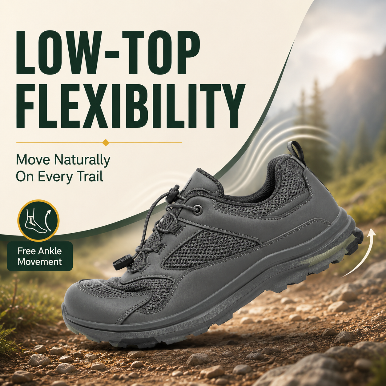 SummitFlow™ Men’s Wide Toe Orthopedic Shoes