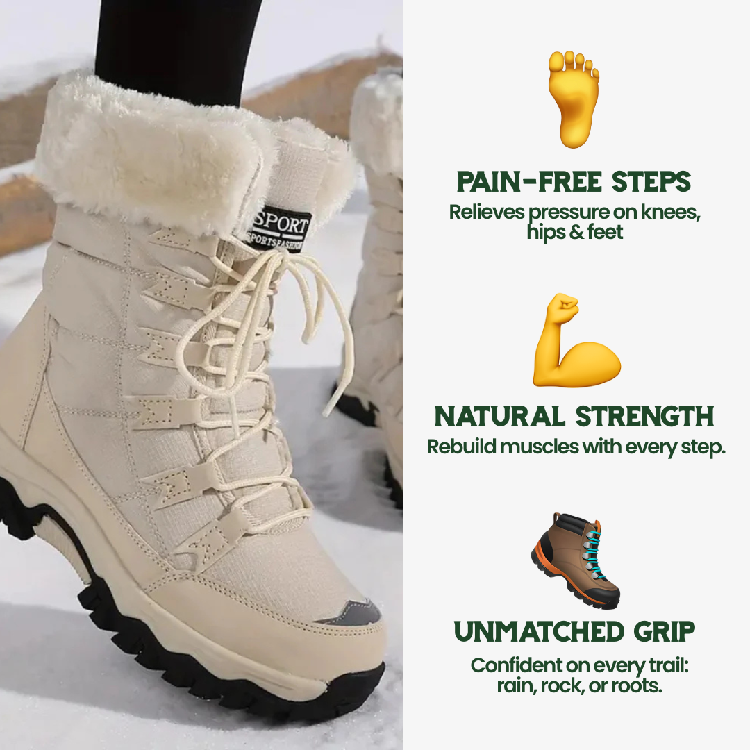 FrostAlign™ waterdichte, met fleece gevoerde orthese-laarzen voor dames