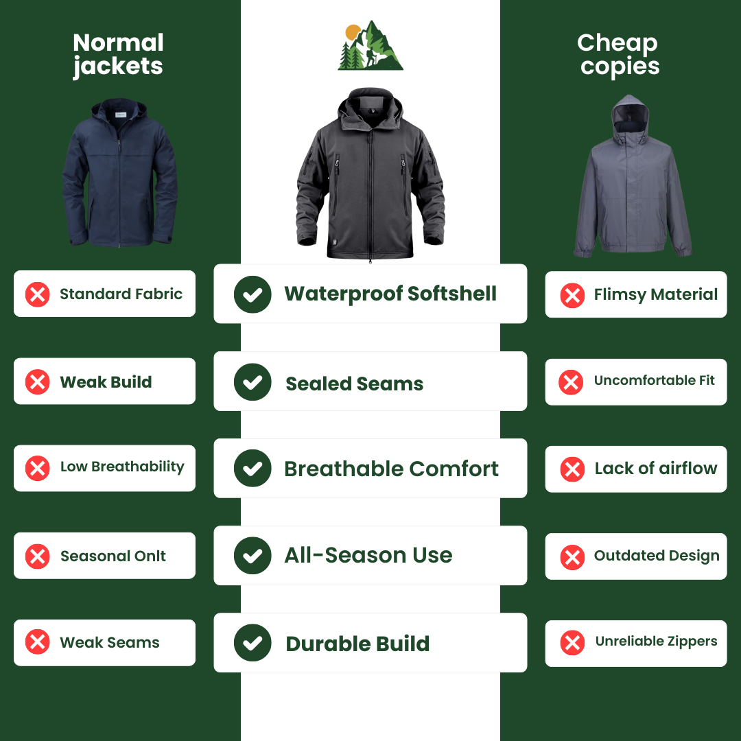 BattleFlex™ Men’s Special Ops Soft Shell Tactical Jacket