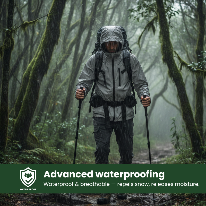 Veste de pluie réfléchissante et imperméable unisexe VisibilityPro™