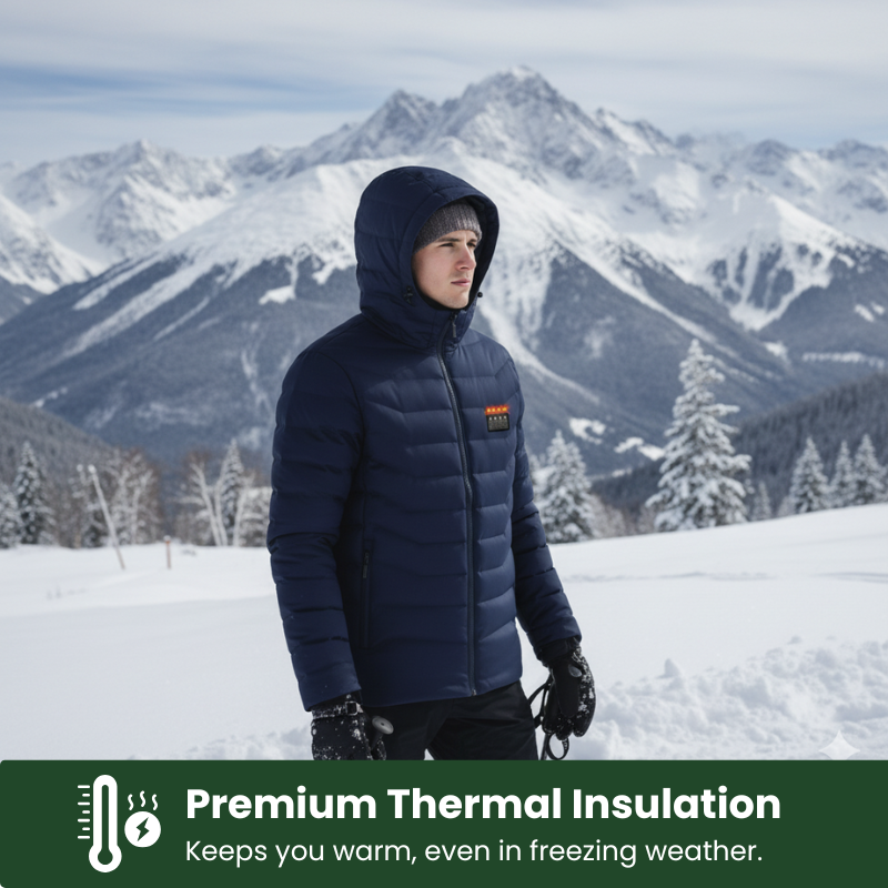 HeatFlow™ heren verwarmd prestatiejack