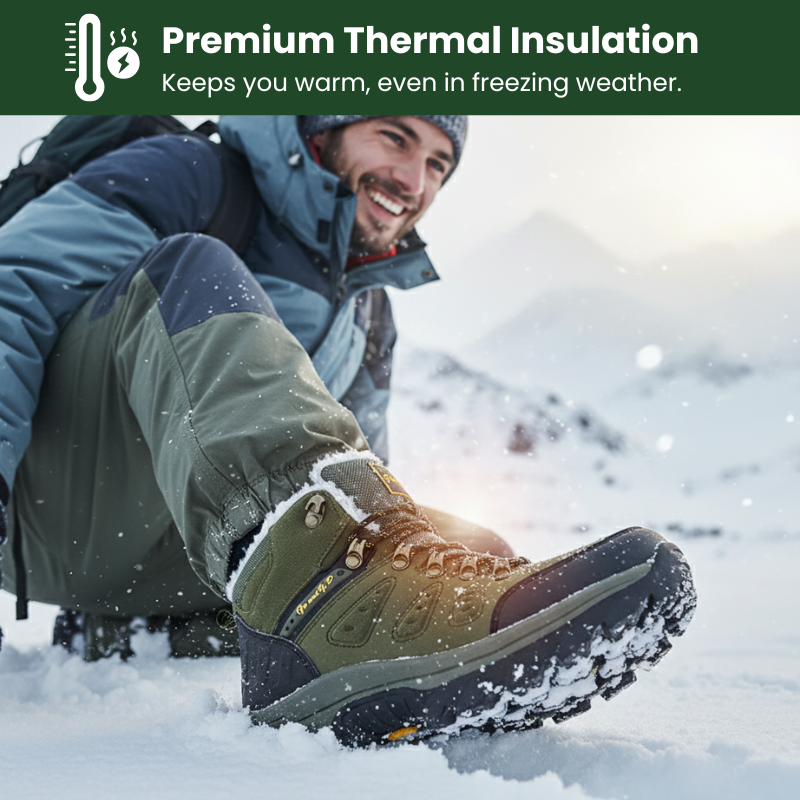 SummitPro™ Herren-Winterwanderstiefel mit Fleece-Futter