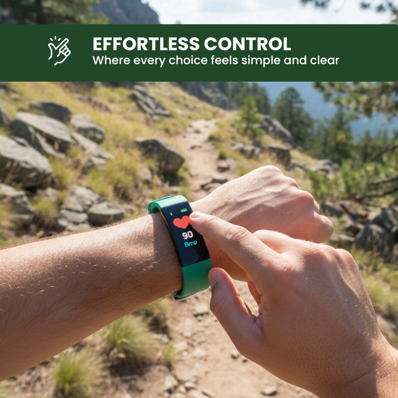 Montre intelligente de surveillance de la santé VitalTrack™