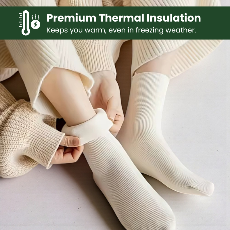 Chaussettes thermiques ThermaSoft™ doublées de polaire